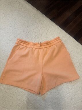 Lululemon Women's Peach Drawstring Lounge Shorts